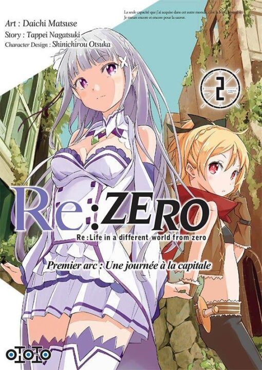 Vol.2 Re:Zero  Premier arc :Une journée à la capitale